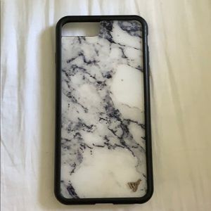 Wildflowers 7+ white marble case
